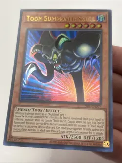 Toon Summoned Skull - Ultra Rare - SRL-EN073 Spell Ruler (25th Anniversary MINT - Image 2