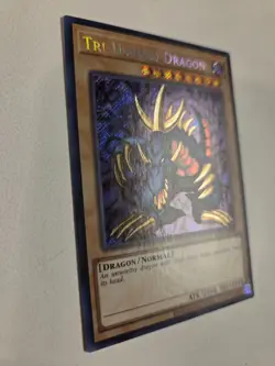 Tri-Horned Dragon LOB-EN000 Legend of Blue-Eyes White Dragon Yugioh Unlimited NM - Image 2