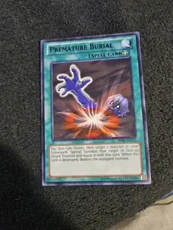 Premature Burial - BP02-EN135 - Rare - Unlimited - EX - Yugioh - GOAT Format - Image 1