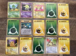 Pokemon Japanese VHS Intro Pack Bulbasaur & Squirtle Promo Deck LP-NM Card Set - Image 1