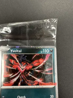 Pokemon Card TCG - Yveltal 088/132 - Holo Gamestop Stamp - Sealed Promo Rare - Image 5