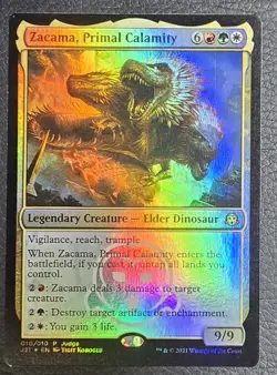 Zacama, Primal Calamity Judge Promos Foil NM Magic MTG Card - Image 1