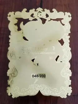 Rem & Ram - Re:Zero - Goddess Story Gold Metal MSR Card - #048/200 - Image 2