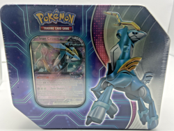 Pokemon TCG Paradox Destinies Iron Crown ex Tin SEALED NEW Pokemon Cards - Image 1