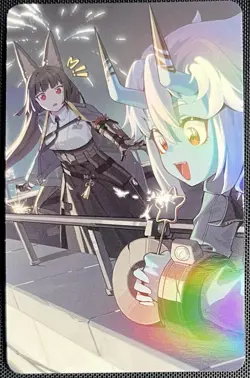 Zenless Zone Zero Soukaku & Hoshimi Miyabi Anime Doujin Waifu Trading Card v3 - Image 1