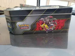 2019 Pokemon TCG Mewtwo Mew Tag Team Tin Empty No Cards or Packs - Image 4