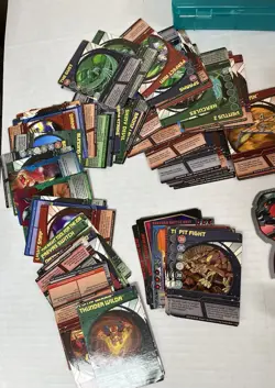 Bakugan Lot 70+ Battle Brawlers 60+ Magnetic Cards, Cases Battle Suit Doomtronic - Image 5