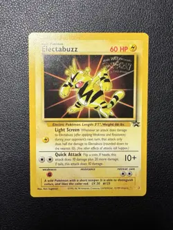 Electabuzz #2 1999 Black Star Promo Stamped Pokemon Card TCG LP - Image 1
