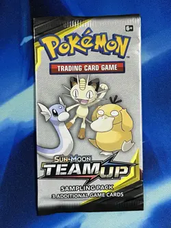 Sun & Moon Team Up Booster Pack Fun Pack 3 Card Sample Pack Sealed Nm Lot X6 - Image 2