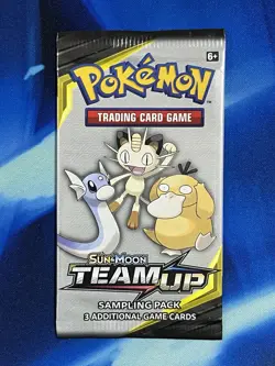 Sun & Moon Team Up Booster Pack Fun Pack 3 Card Sample Pack Sealed Nm Lot X6 - Image 4