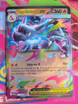 Mega Charizard X ex - 013/094 - ME02: Phantasmal Flames (PFL) Near Mint Card - Image 1