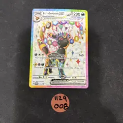 Umbreon & Espeon EX Prismatic Evolutions Premium Collection 175/176 PROMO CARDS - Image 1