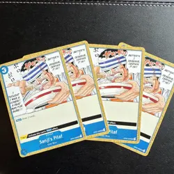 One Piece Card Game - Sanji’s Pilaf - OP03-056 - English - x4 Playset - Image 1