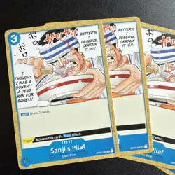 One Piece Card Game - Sanji’s Pilaf - OP03-056 - English - x4 Playset - Image 2