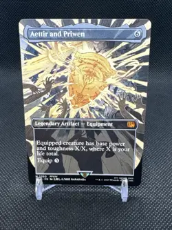 MTG Final Fantasy English Aettir and Priwen Borderless 0350 Non-Foil - Image 1