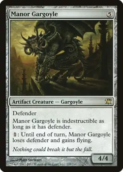 Manor Gargoyle - Innistrad 228/264 - MTG - LP - Regular Rare - Image 1