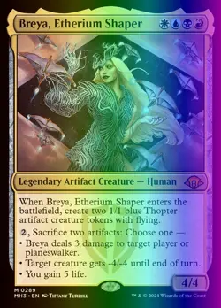 MTG Breya, Etherium Shaper (289/703) Modern Horizons 3 NM FOIL - Image 1