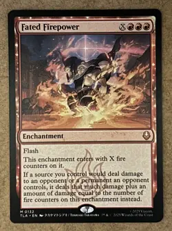 Fated Firepower - Avatar: the Last Airbender TLA - NM MTG - Image 1