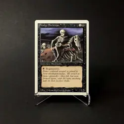 Magic: The Gathering Drudge Skeletons MTG Revised Edition Vintage 1994 LP - Image 1