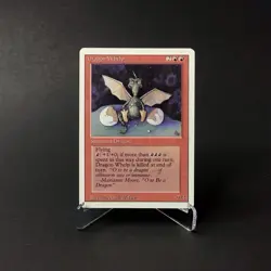 Magic: The Gathering Dragon Whelp MTG Revised Edition Vintage 1994 MP - Image 1