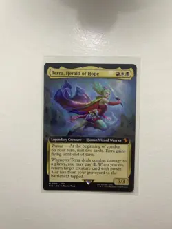 Terra, Herald of Hope #0186 (Extended Art) (FOIL) Unplayed NM MTG Final Fantasy - Image 1