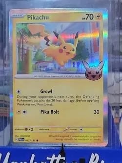 🔥 Pikachu 062/193 Halloween Trick or Trade - Pokemon Holo Foil Rare 🔥 - Image 1