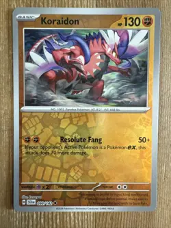 Koraidon 090/142 Stellar Crown Reverse Holo Pokemon Card NM - Image 1