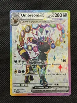 Pokemon Prismatic Figure Coll. Umbreon & Espeon Black Star Promos SVP175 SVP176 - Image 3