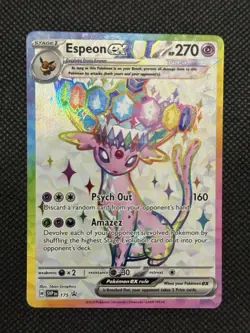 Pokemon Prismatic Figure Coll. Umbreon & Espeon Black Star Promos SVP175 SVP176 - Image 5