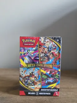Pokemon TCG: Mega Evolution Booster Bundle 6 Booster Pack | Brand New Sealed - Image 1