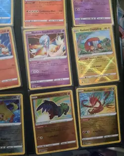 16 Radiant Rare Full Set Complete Pokemon Collection Charizard Greninja Eevee NM - Image 4