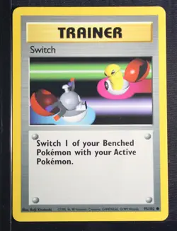 PSA 3 VERY GOOD 1999 Pokemon Game Base #95 Switch !!! - Image 3