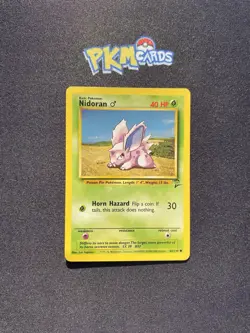 Pokemon TCG Nidoran Base Set 2 83/130 Regular MP. - Image 1