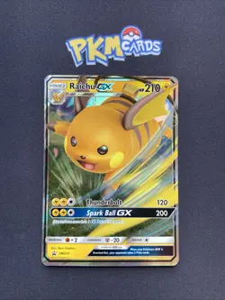 Pokemon TCG Raichu Gx SM213 Black Star Promo Holo NM. - Image 1