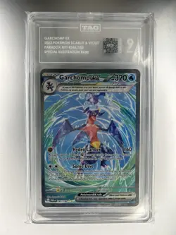 🔥 Pokemon TCG: Paradox Rift - SIR Garchomp EX 245/182 TAG 9 fast shipping🔥 - Image 1