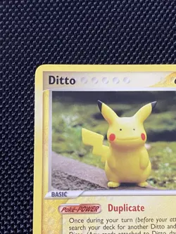 Ditto 63/113 Delta Species Common Pokemon TCG LP+ Pikachu - Image 2