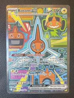 Pokemon TCG Phantasmal Flames Rotom ex 126/094 Special Illustration Rare MINT - Image 1