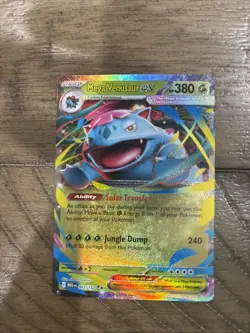 Mega Venusaur ex 003/132 - Mega Evolutions - Pokemon TCG - Double Rare - Image 1