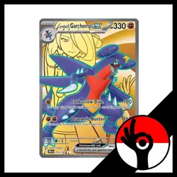 Pokemon TCG: Destined Rivals - 215/182 - Cynthia's Garchomp Ex - Image 1