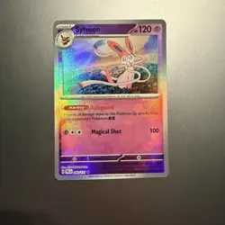 Pokemon TCG Sylveon Master Ball Pattern 040/131 Prismatic Evolutions Holo - Image 1