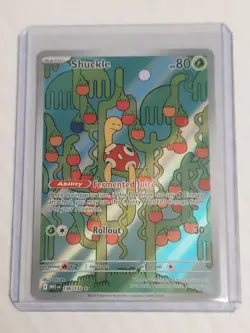 Pokemon TCG Illustration Rare Shuckle #136/132 Mega Evolution - Image 3