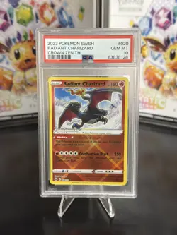 Pokemon SWSH - Radiant Charizard 020/159 - Crown Zenith - Gem Mint PSA 10 - Image 1
