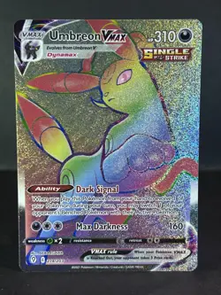 Umbreon VMAX 214/203 - Secret Rare Alternate Art - NM Pokemon TCG Evolving Skies - Image 1