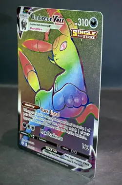 Umbreon VMAX 214/203 - Secret Rare Alternate Art - NM Pokemon TCG Evolving Skies - Image 3