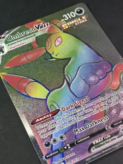 Umbreon VMAX 214/203 - Secret Rare Alternate Art - NM Pokemon TCG Evolving Skies - Image 4