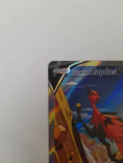 Pokemon TCG Galarian Zapdos V 174/198 Chilling Reign Alt Art Rare - Image 5