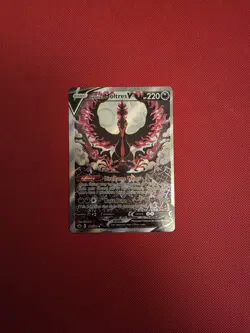Pokemon TCG Chilling Reign Galarian Moltres v Alt Art 177/198 MINT - Image 1