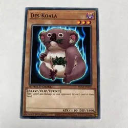 Yugioh! Des Koala SGX2-ENE01 Midterm Paradox 1st Edition common speed duel - Image 1