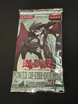 Yu-Gi-Oh! Power of the Duelist Booster Pack 1st Edition Sealed HOBBY 103890 POTD - Image 1