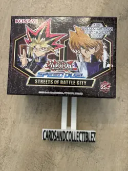 Yu-Gi-Oh! Shonen Jump Speed Duel Streets Of Battle City Sealed Deck Box 25th - Image 1